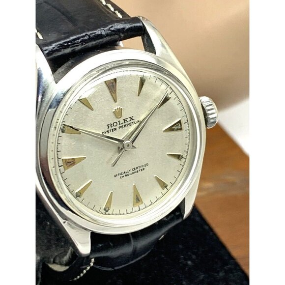Rolex Oyster Perpetual 6084 Chronometer Men's Watch Swiss Automatic Vint… - Picture 14 of 15